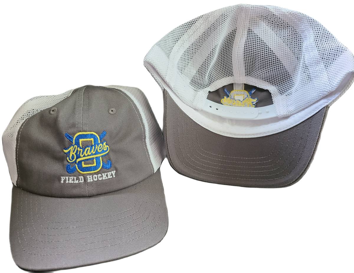 Braves mesh back hat