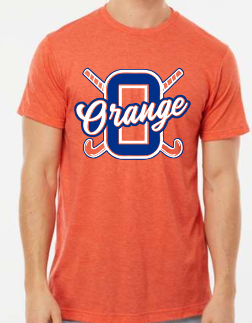 Orange FH logo t-shirt orange